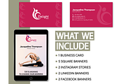 Yoga Instructor Branding Mini Bundle, a Social Media Template by Branding by Kellsey (Thumbnail 2 of 5)