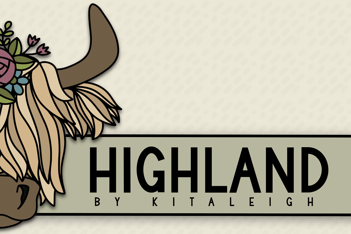 Highland, a Sans Serif Font by Kitaleigh (Photo 1 of 3)