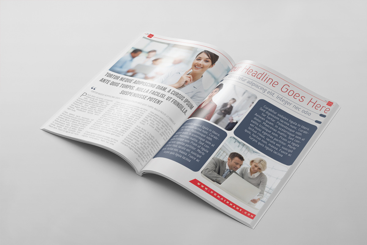 Magazine Template 15, a Magazine Template by pmvch (Photo 4 of 10)