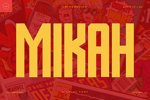 Mikah - Modern and Evergreen font