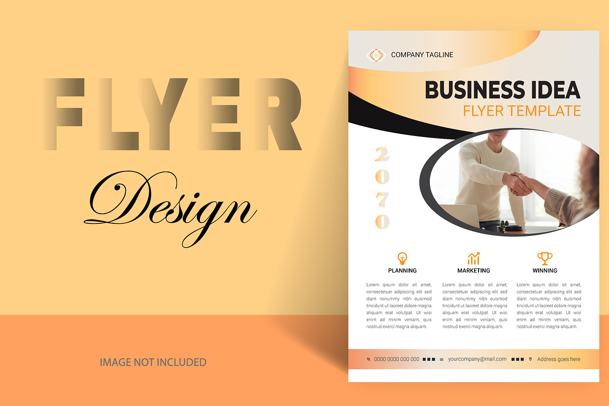 Medical Services Flyer Template, a Flyer Template by hkmonir (Photo 2 of 3)