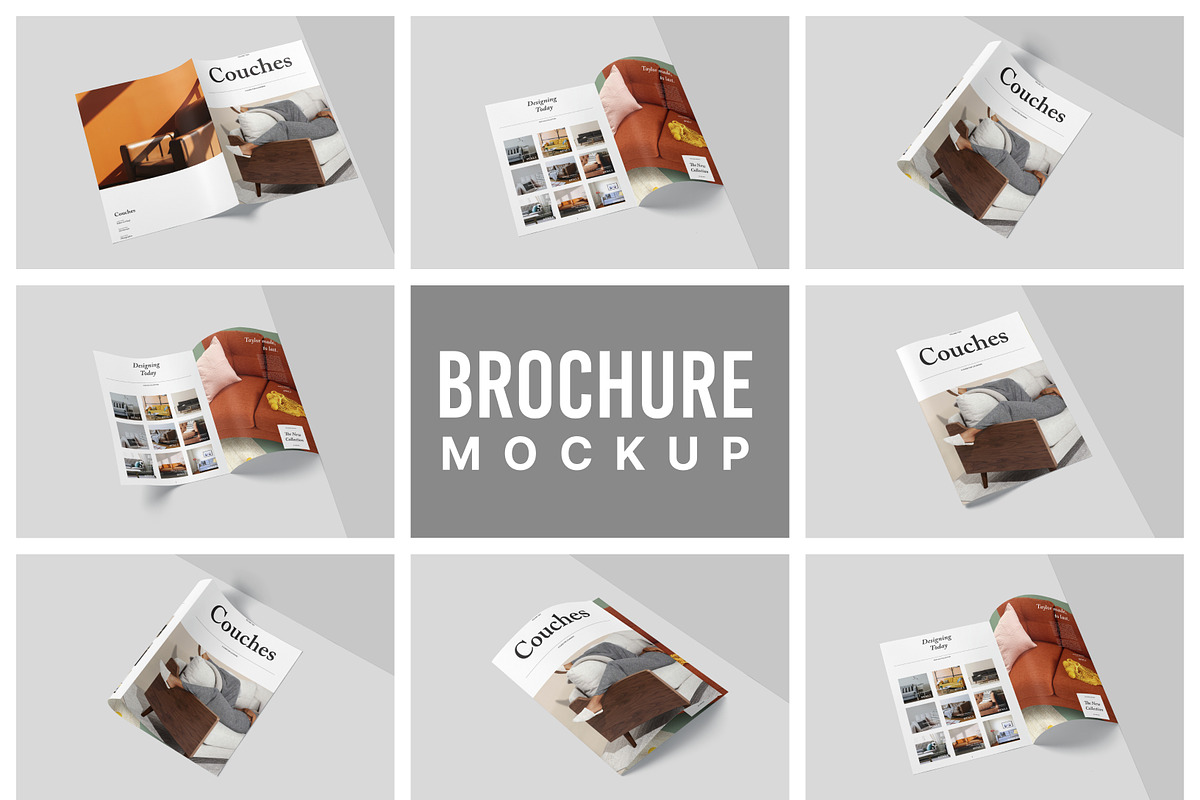 A4 Bifold Brochure Mockup Bundle 68, a Books & Magazine Mockup by Graphicuss (Photo 1 of 6)