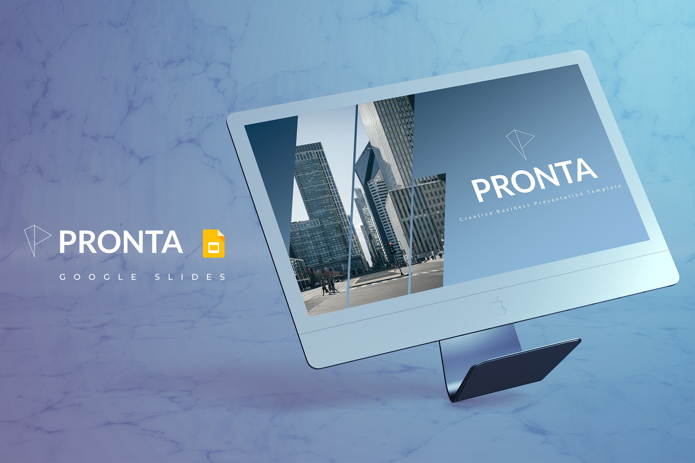 Pronta - Google Slides Template, a Presentation Template by AQR Studio