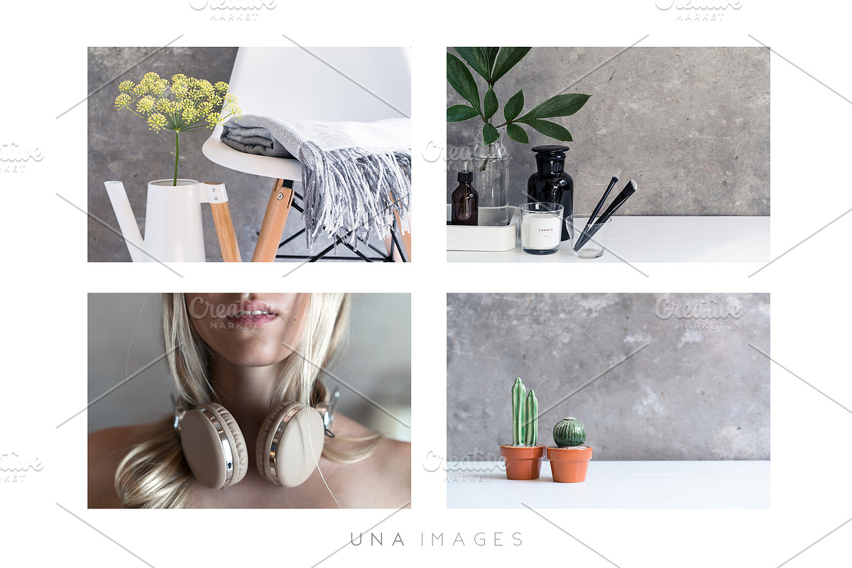 Scandinavian style photo bundle, a Social Media Template by Una Matison (Photo 18 of 21)