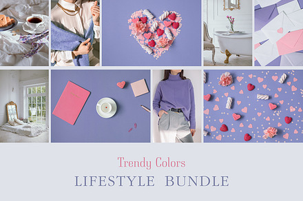 Trendy Colors Bundle | 16 Photos, a Beauty & Fashion Photo by Nina Stock Photos