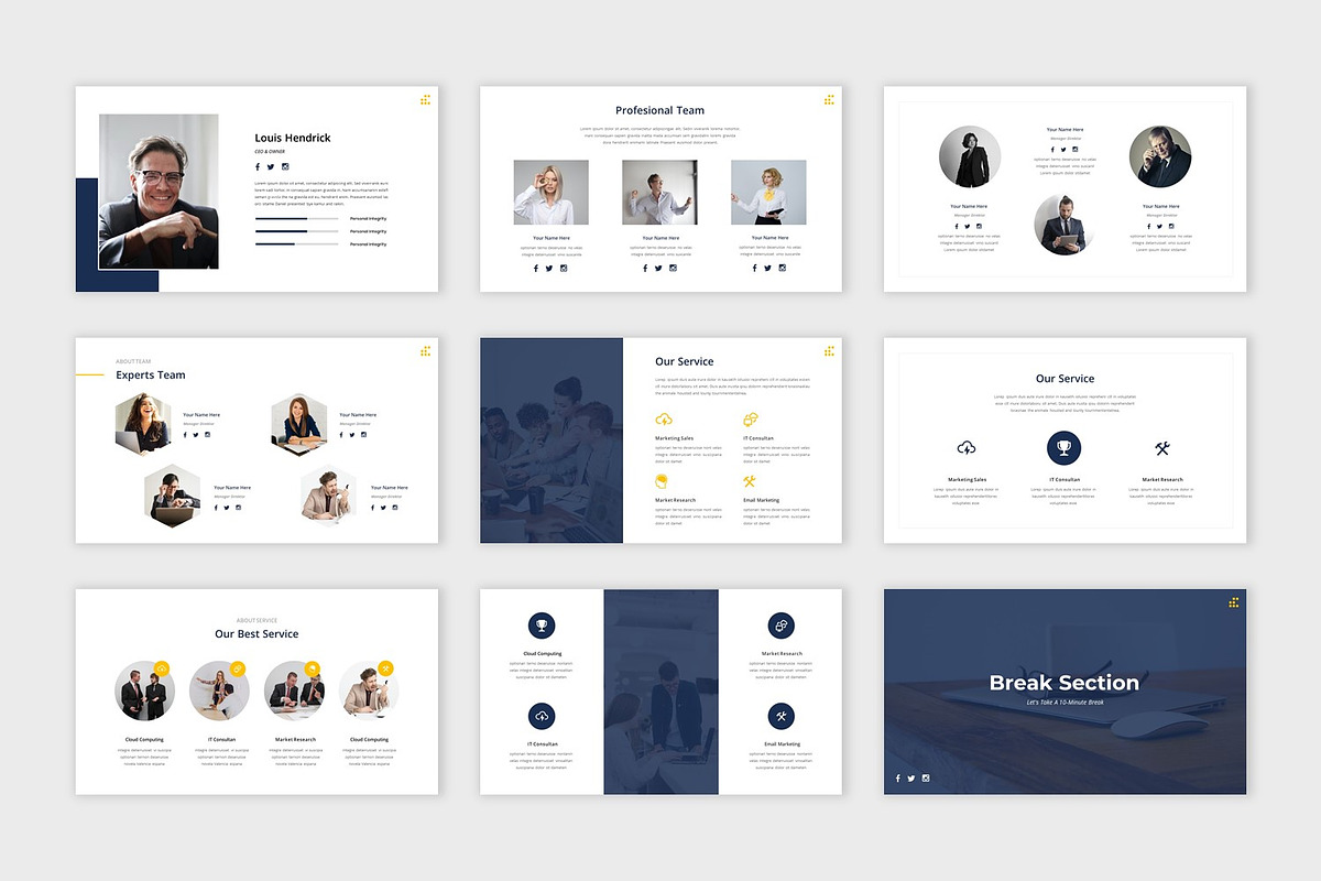 Agency - Business Keynote Templates, a Presentation Template by BumbleGraph Studio (Photo 4 of 5)