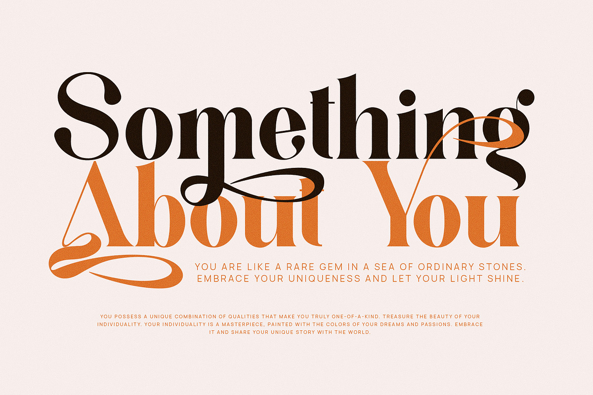 Bagino Elegant Serif Font Typeface, a Serif Font by Perfectype (Photo 3 of 6)