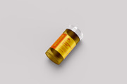 Transparent Plastic Bottle Mockup, a Product Mockup by Illusiongraphic (Thumbnail 7 of 20)