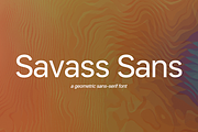 Savass Sans, a Sans Serif Font by Alvotype (Thumbnail 1 of 5)