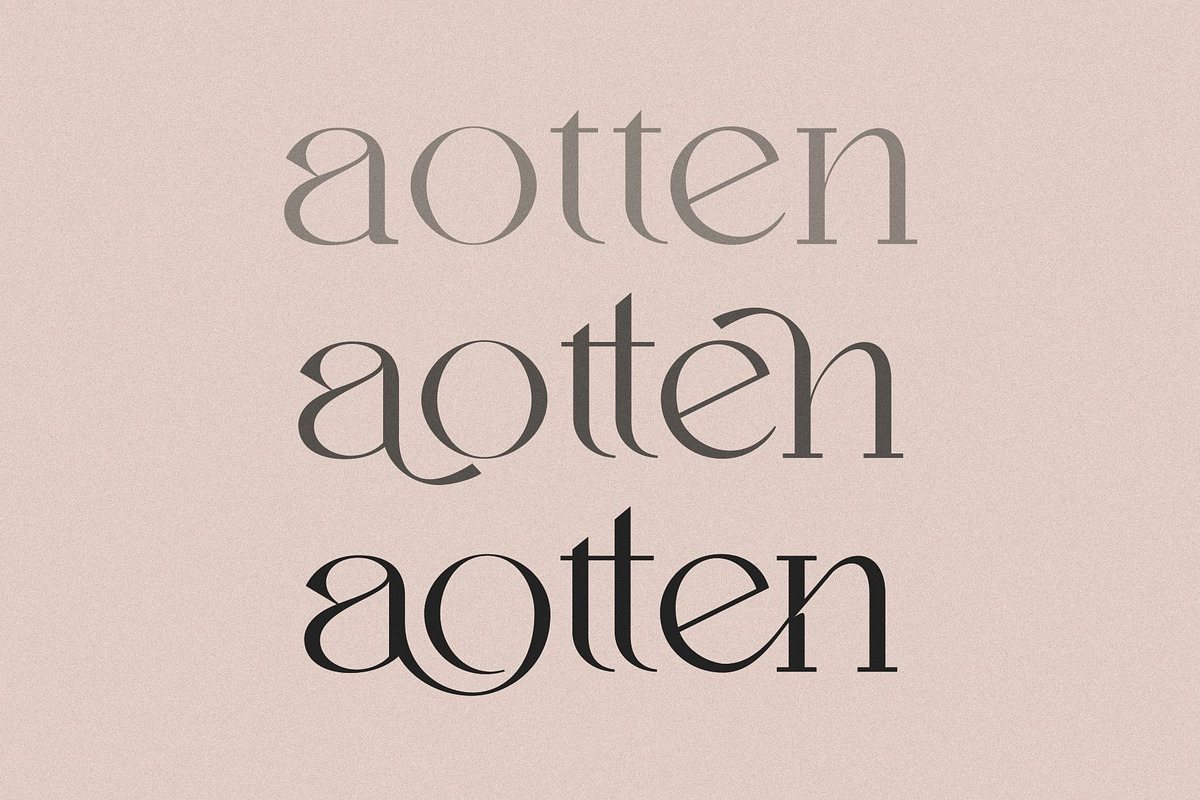 Aotten, a Serif Font by Penatic Studio (Photo 6 of 10)