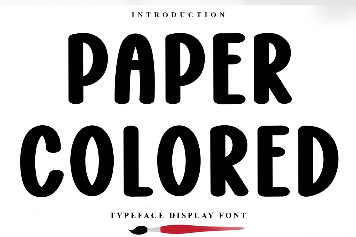 Paper Colored, a Script Font by InermediaSTUDIO (Photo 1 of 7)