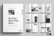 Book Title Layout Design Template, a Brochure Template by E-Type (Thumbnail 1 of 7)