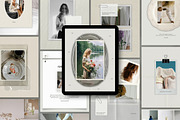 Editorial Scrapbook IG Templates, a Social Media Template by Pani Temp. (Thumbnail 1 of 17)