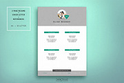 Resume CV Template for Word, a Resume Template by CrystalResumes (Thumbnail 4 of 4)