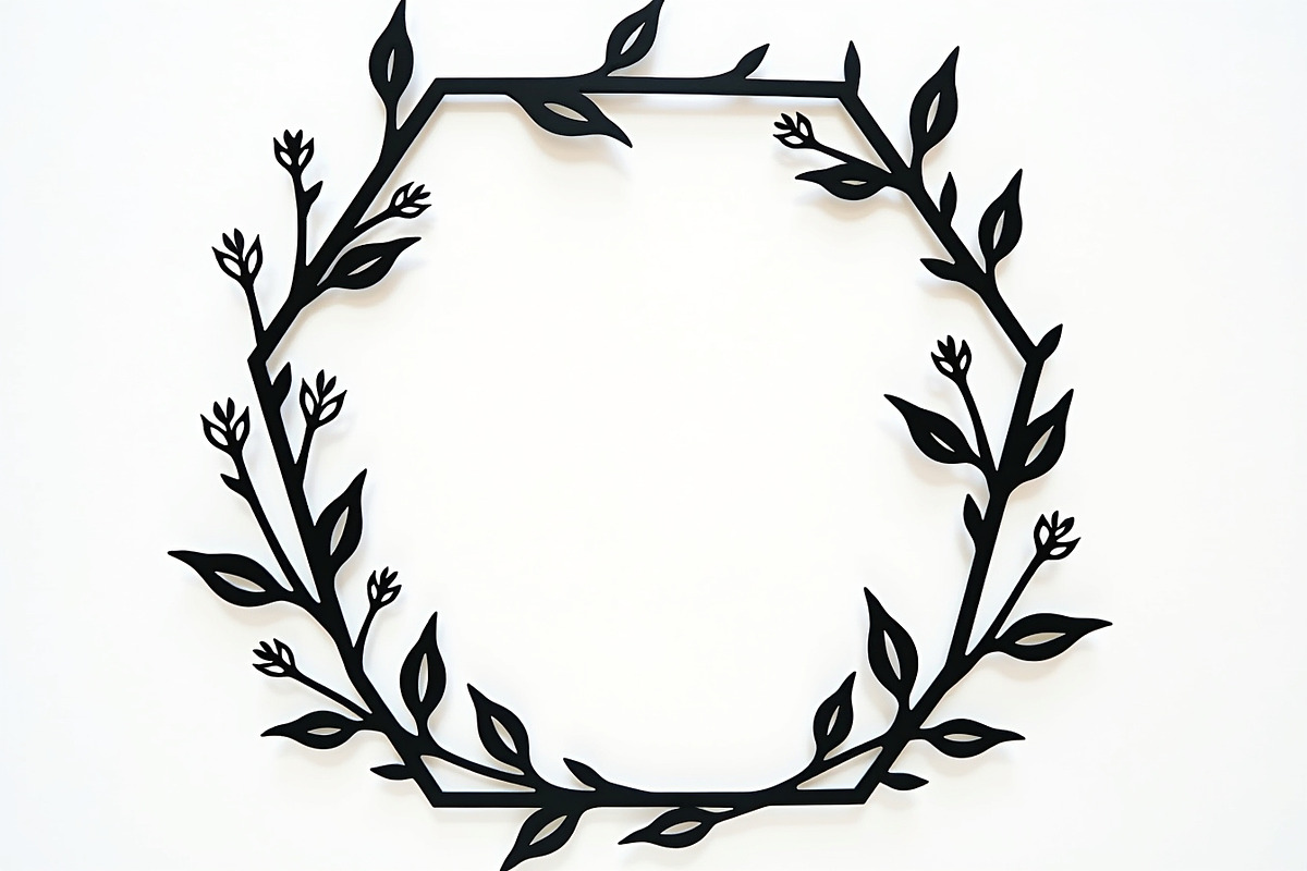 Laser Cut Floral Border Designs, an Illustration by jahid234 (Photo 6 of 9)