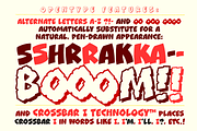 Clobberin' Time - ultrabold comic FX, a Handwritten Font by Comicraft Fonts (Thumbnail 5 of 6)