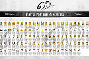 Playful Portraits & Patterns, a Person Illustration by NiiiNArt (Thumbnail 6 of 7)