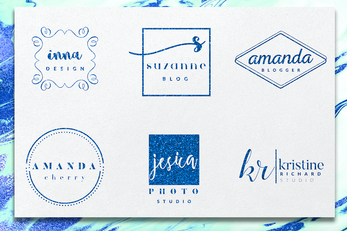 Ichic Premade Logo Templates Pack, a Branding & Logo Template by IsikChic (Photo 19 of 23)