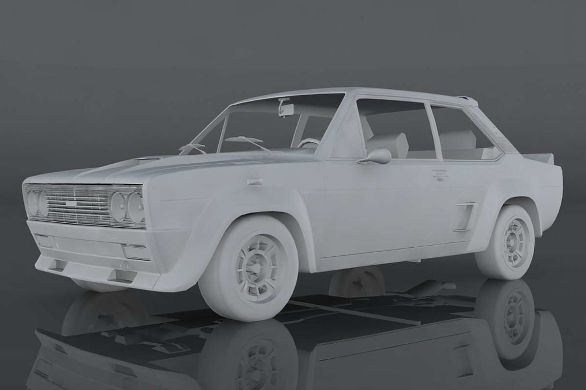 FIAT 131 Abarth Rally Stradale, a Cars & Vehicle 3D Model by valtriiu (Photo 12 of 12)