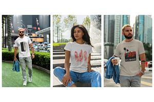 T-Shirt Mock-Up Mix Models