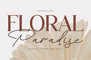 Floral Paradise Font Duo, a Serif Font by Storytype Studio (Thumbnail 1 of 15)