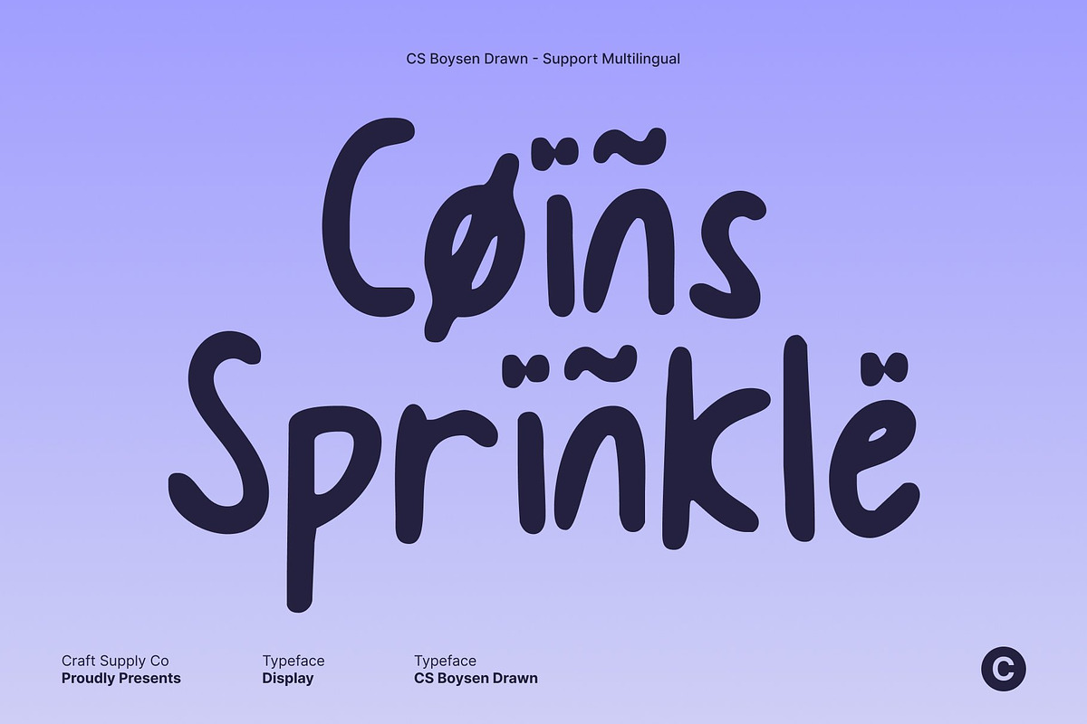 CS Boysen Drawn, a Handwritten Font by Craft Supply Co. (Photo 6 of 8)