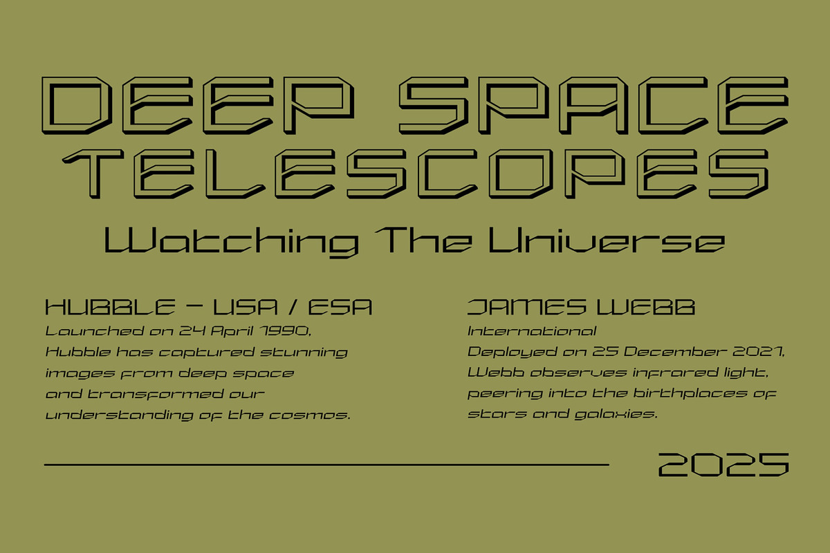 Futuristic Tech Font: Radiant Pafist, a Sans Serif Font by Glyphminds Studios (Photo 4 of 9)