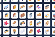 Furniture Icons, a Duotone Icon by Brickclay (Thumbnail 4 of 6)