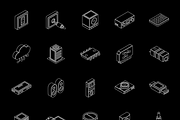 Multimedia and Appliances Icons, an Icon by Brickclay (Thumbnail 13 of 15)