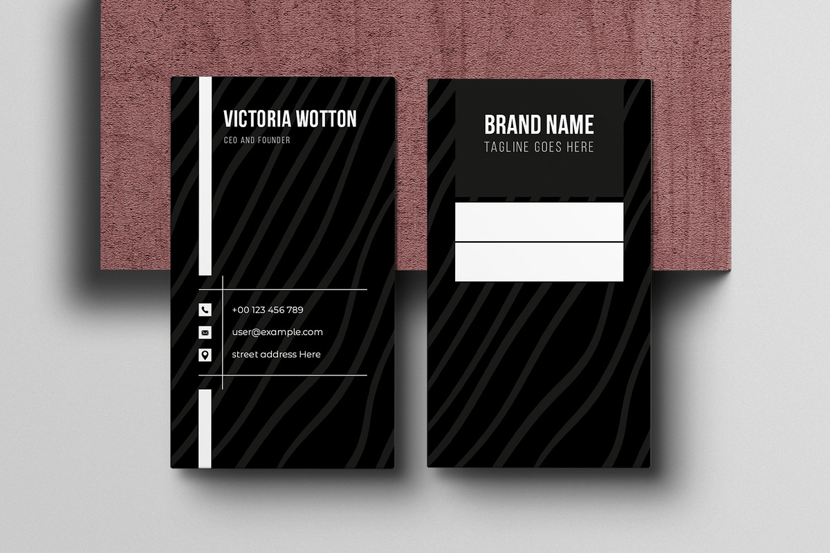 Business Card Layout, a Business Card Template by MightyDesign (Photo 3 of 6)