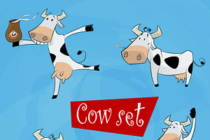 Cartoon cow