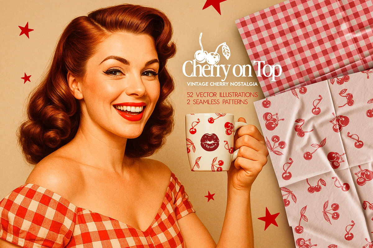 Cherry On Top, a Food Illustration by Anna Babich (Photo 2 of 6)