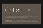 Gritlen, a Serif Font by OWL KING (Thumbnail 1 of 8)