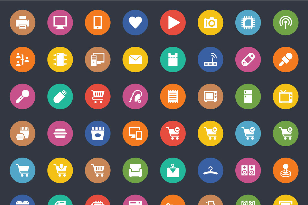 1000+ Web Icons Bundle preview 2