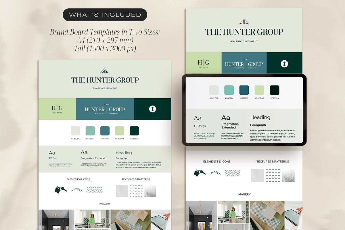 Real Estate Brand Board, a Branding & Logo Template by Creatif Foundry (Photo 3 of 6)