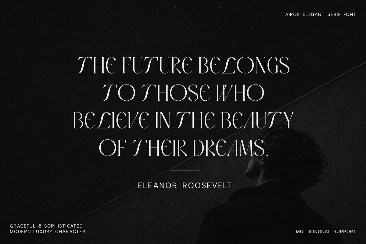 Airox Luxury Editorial Serif Font, a Serif Font by Only Fonts (Photo 9 of 12)