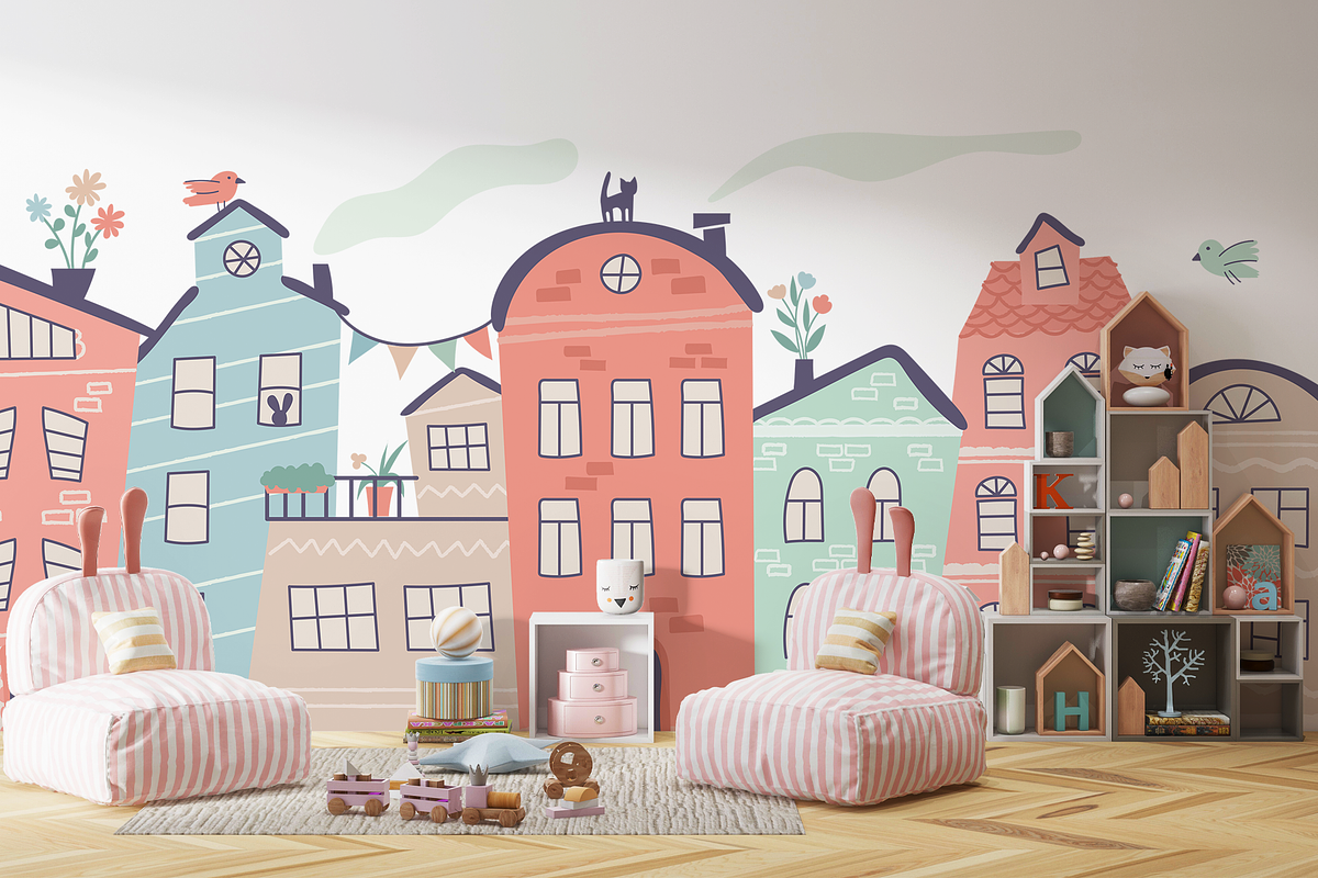Sweet home. Houses constructor, an Illustration by RinaKustova (Photo 9 of 11)