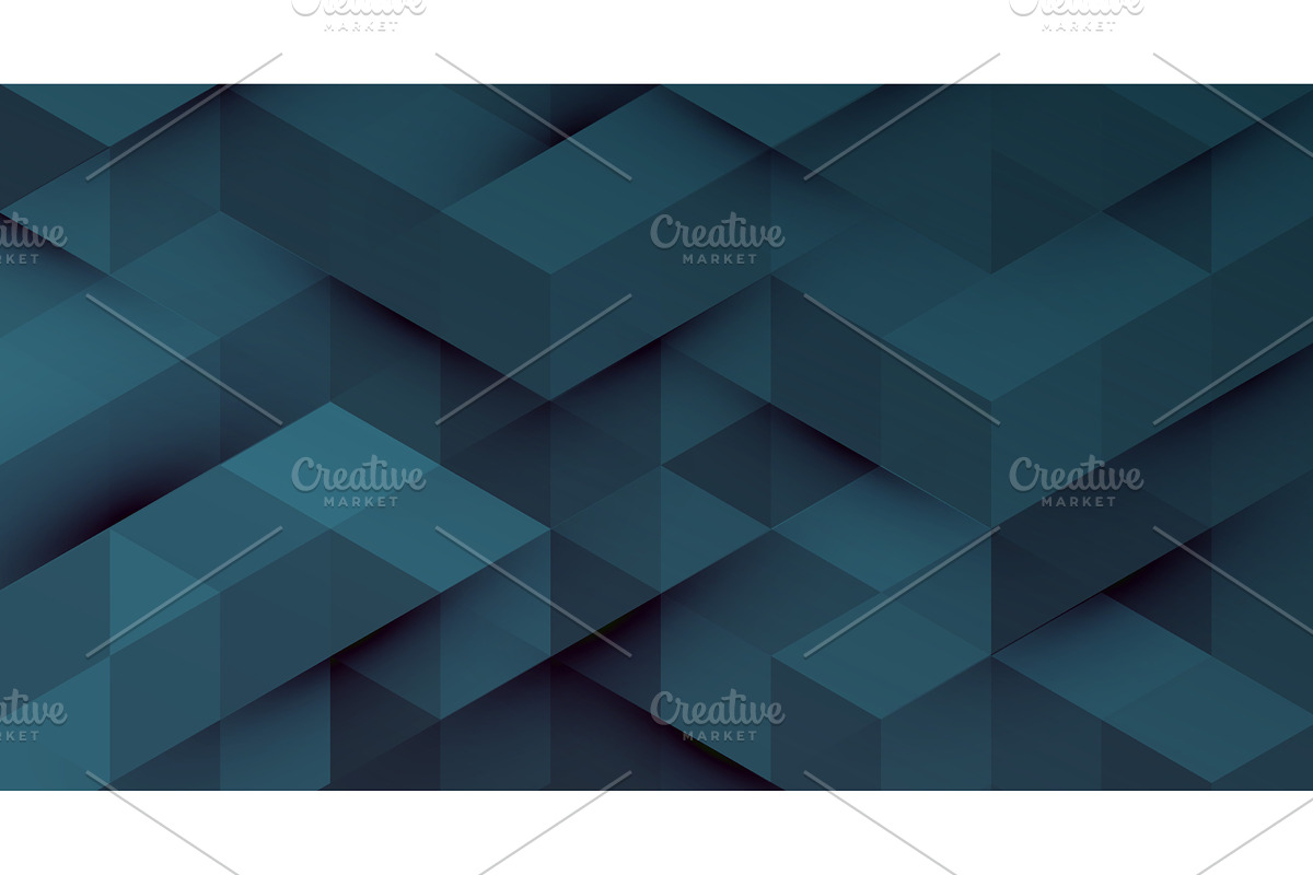 Blue geometric abstract background, a Texture Illustration by Marinstri