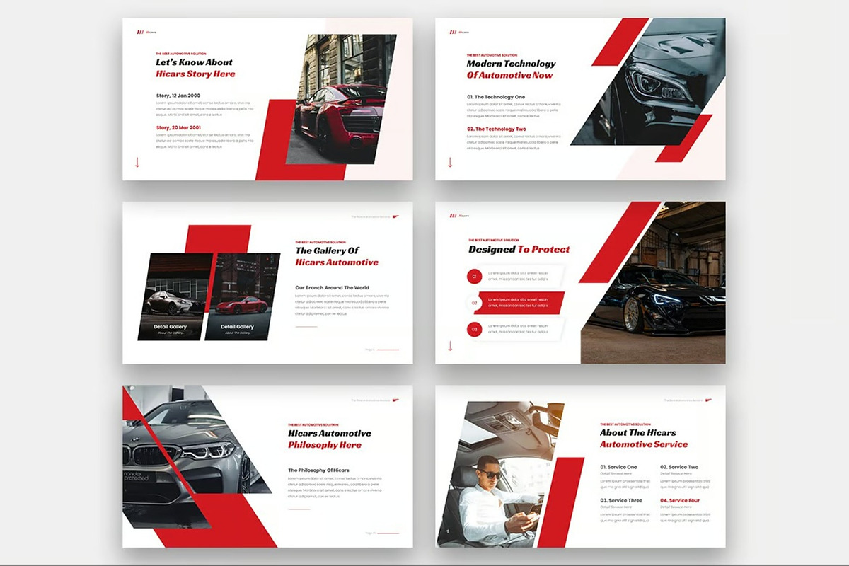 Hicars - Automotive Powerpoint, a Presentation Template by Fit-tee (Photo 6 of 6)