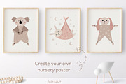 Newborn Baby Girl Clipart, an Object Illustration by JulzaArt (Thumbnail 3 of 7)