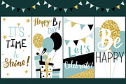 Party cards and flyers big set, a Decorative Illustration by Happiestsim (Thumbnail 9 of 13)