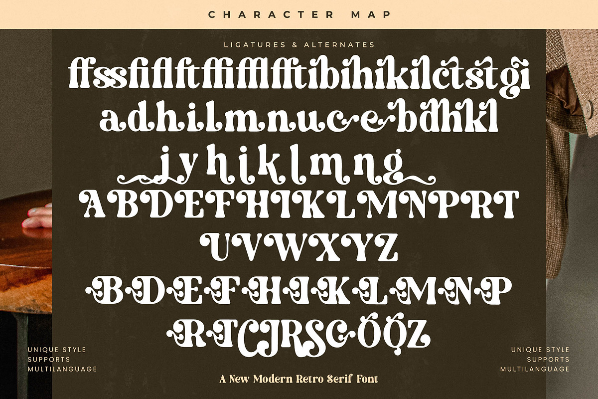 Bardes Modern Retro Serif Font, a Serif Font by timelesstype.co (Photo 19 of 20)