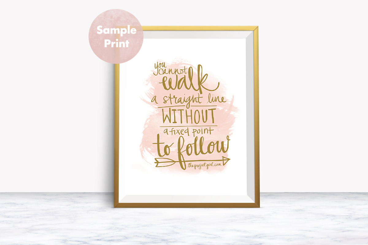 10 Golden Frames Mockups on Marble, a Print Template by Hype Your Prints (Photo 4 of 6)