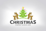 Merry Christmas Tree Logo, a Branding & Logo Template by Creative Dezing (Thumbnail 4 of 7)