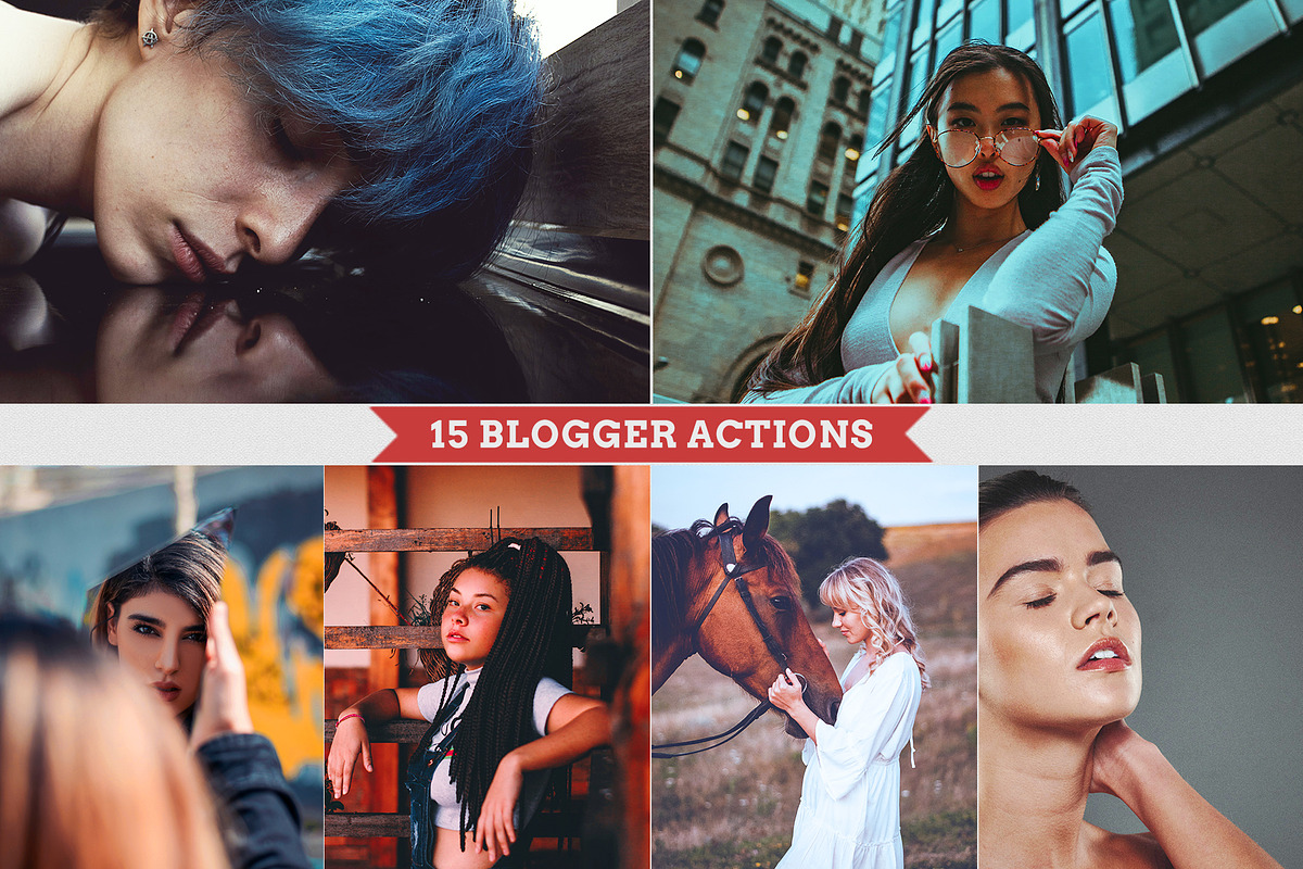 15 Blogger Photoshop Actions, an Action Add-On by Bato (Photo 1 of 16)