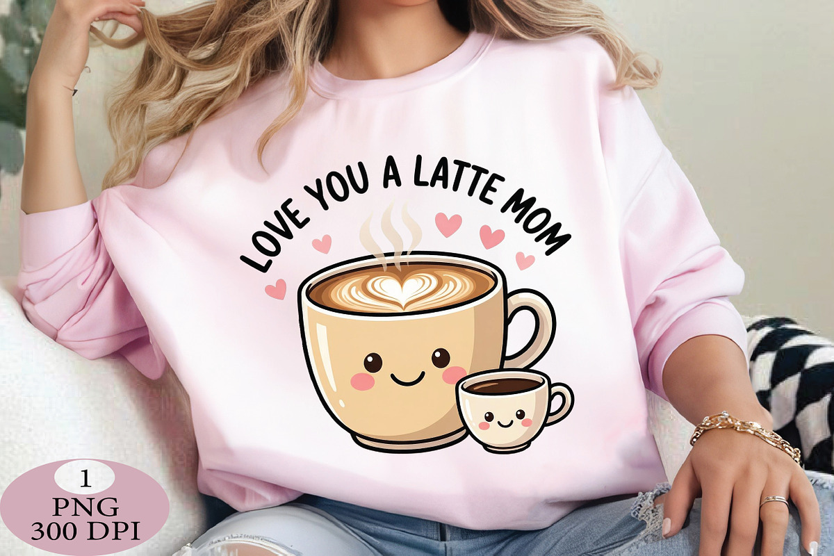 Funny Mama Mother's Day Mom Pun Latt, an Illustration by Daily.Designs (Photo 3 of 5)