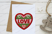 Faux Yarn Crochet Valentines Love, an Illustration by Dream Creation (Thumbnail 3 of 5)