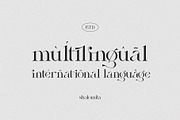 Shalomita, a Serif Font by Burntilldead (Thumbnail 5 of 14)