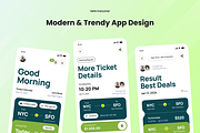 JetGo Flight Booking UI Mobile Apps, an UI Kit Template by SquidPixey (Thumbnail 2 of 3)