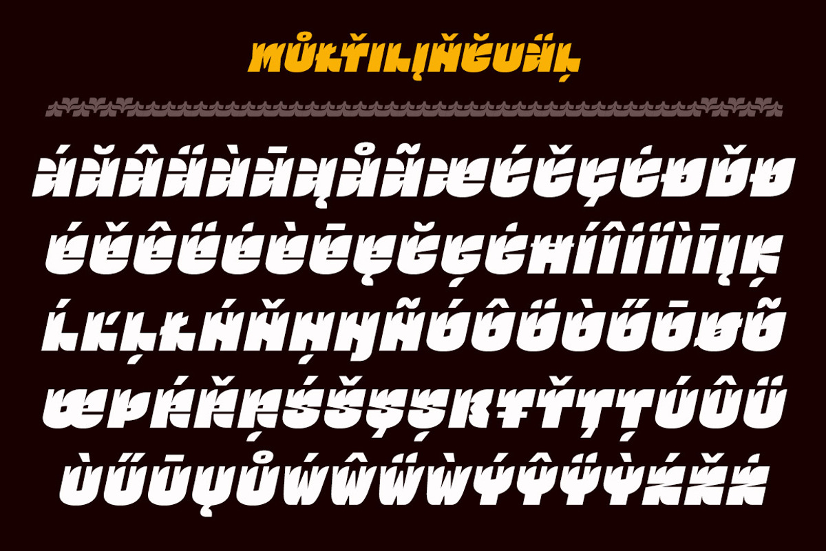 Ogonyok italic preview 5